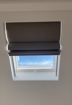 Somfy Motorized Roman Skylight Shades – Beverly Hills